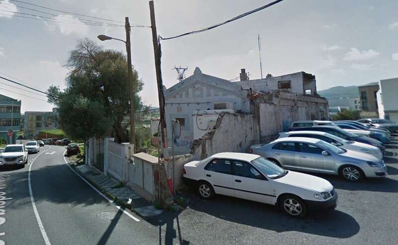 Edificio abandonado afectado por el incendio/GM.